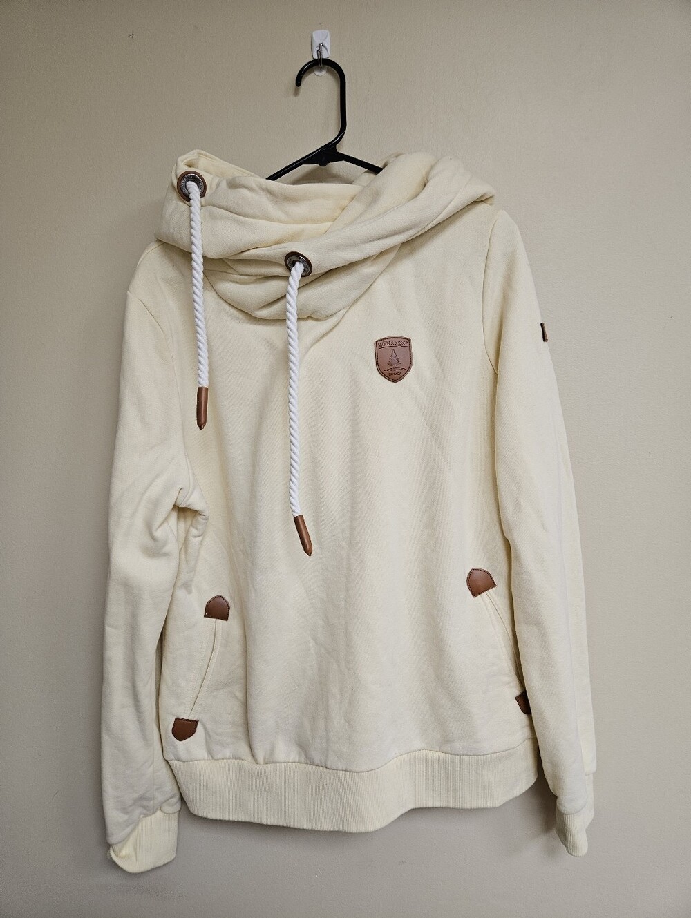 Wanakome ARTEMIS Women's Hoodie Light Butter Yellow Size XL
